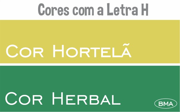 Cor com H