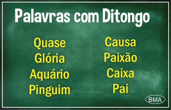 Palavras com Ditongo