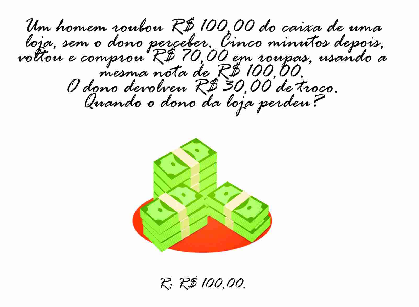 charada de matemática