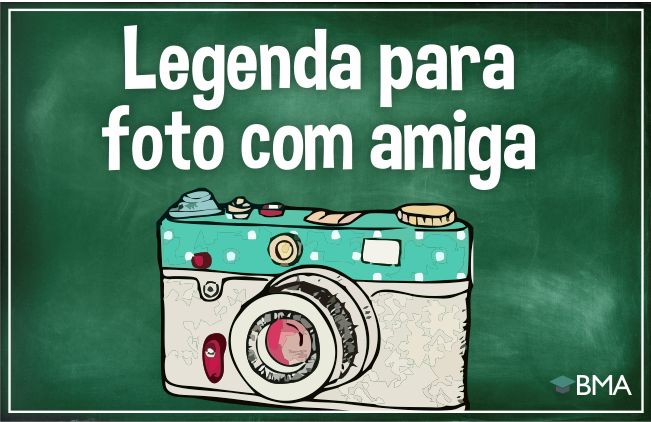 legenda para foto