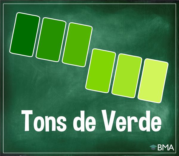 tons de verde