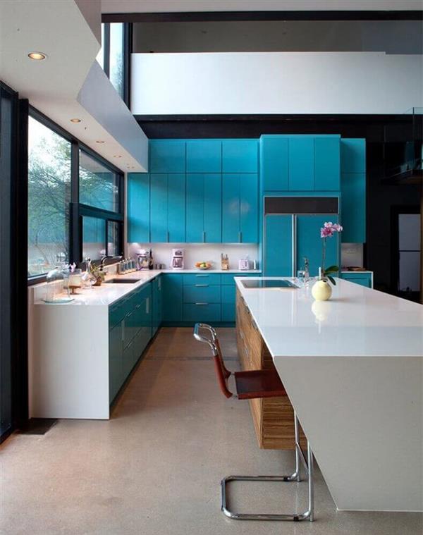decoração-moderna-para-cozinha-planejada-azul